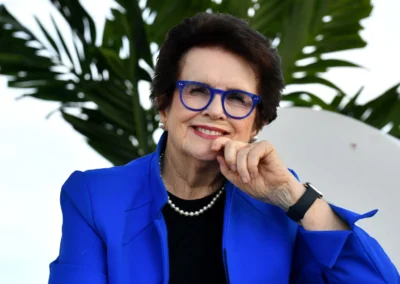 Glamour: Billie Jean King: ‘Sport helps women to love and trust their bodies’